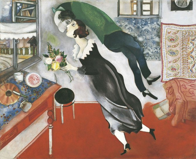 Marc Chagall, The birthday